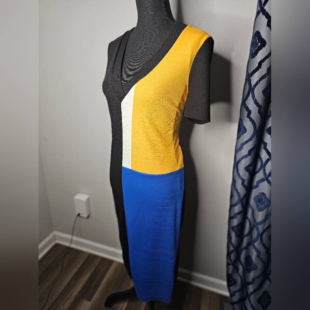 ZARA Color Block Dress - Picture 5 of 9